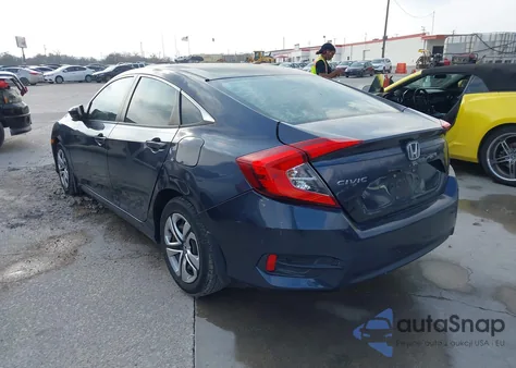 2018 Honda Civic Lx from USA, damaged, VIN 19XFC2F55JE009317